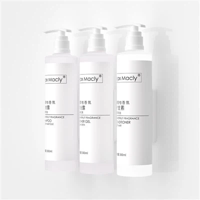 Gemonteerde shampoo -dispenser